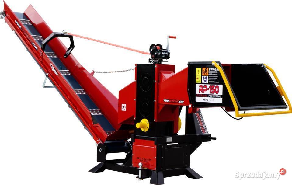 Rębak walcowy RP150 taśmociąg