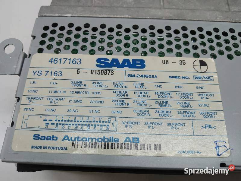 WZMACNIACZ RADIA ANTENY 4617163 Saab 95