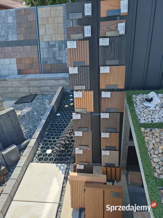 Kompozyt deska tarasowa sztachety ogrodzeniowe Kraków