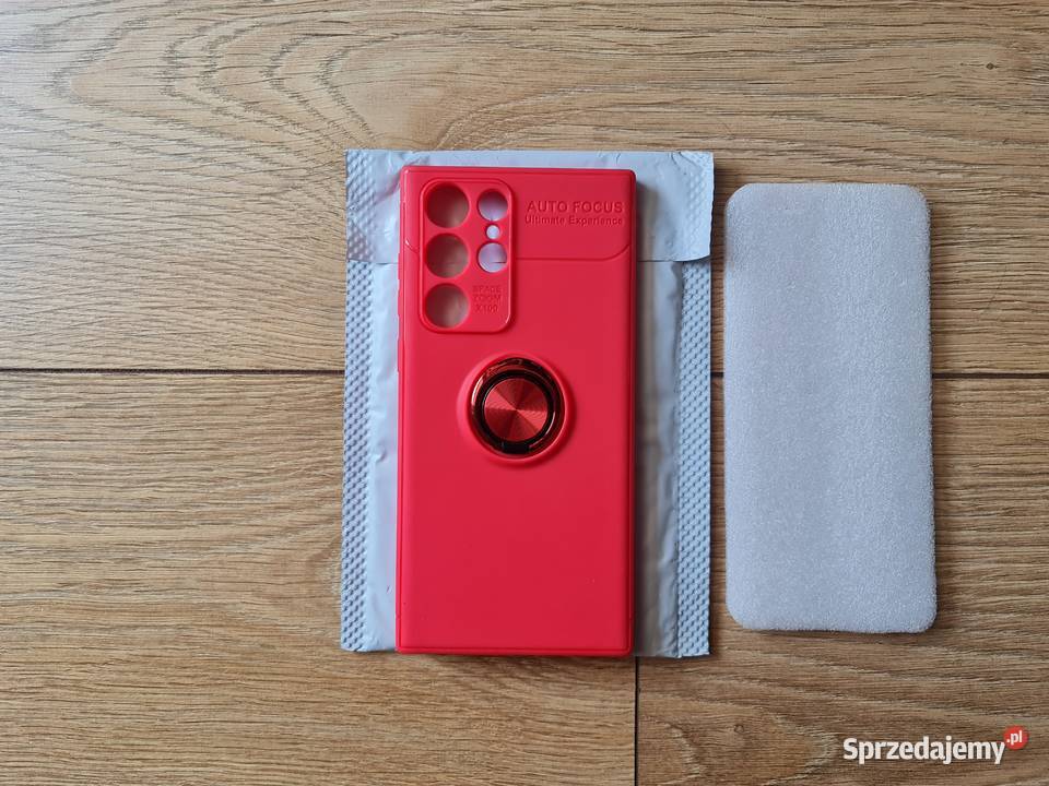 Etui case Samsung S22 Ultra 5G czerwone uch