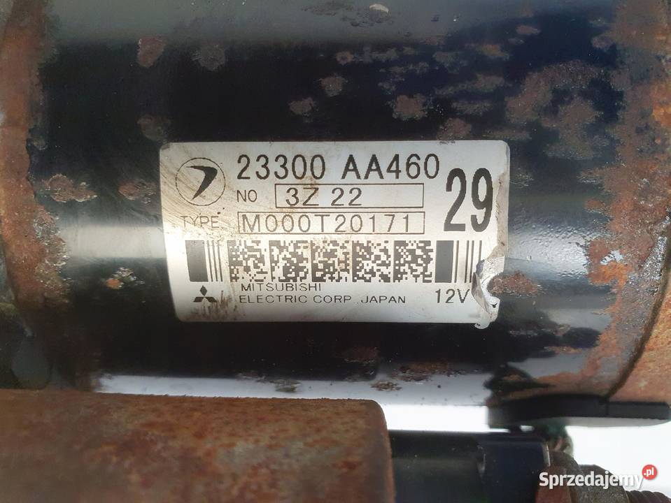 Subaru Forester II 20 T ROZRUSZNIK 23300AA460 Układ elektryczny silnika Janów