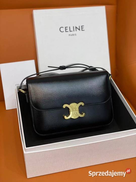 Premium Torebka Celine Classique Triomphe skóra dolnośląskie
