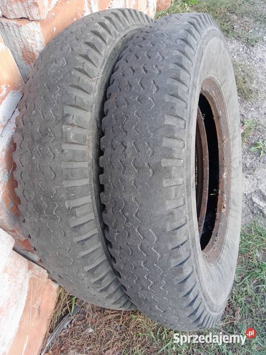 Opony 650 16 dwukolka kołuwka dwukołwka Opony i felgi Działyń sprzedam
