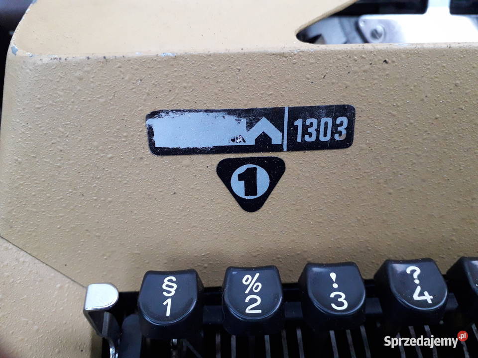 Polska przenośna maszyna do pisania Łucznik mazowieckie Warszawa