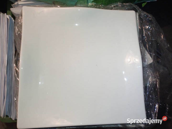 Talerz porcelanowy kwadrat 24x24 nowe Olsztyn
