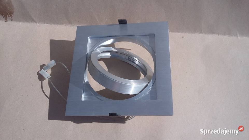 Oczko wpuszczane KWADRAT duże aluminium Warszawa
