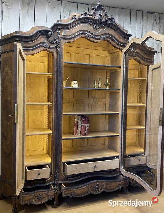 Biblioteka Galbe w stylu LUDWIK XV Paryż Francja mazowieckie Warszawa