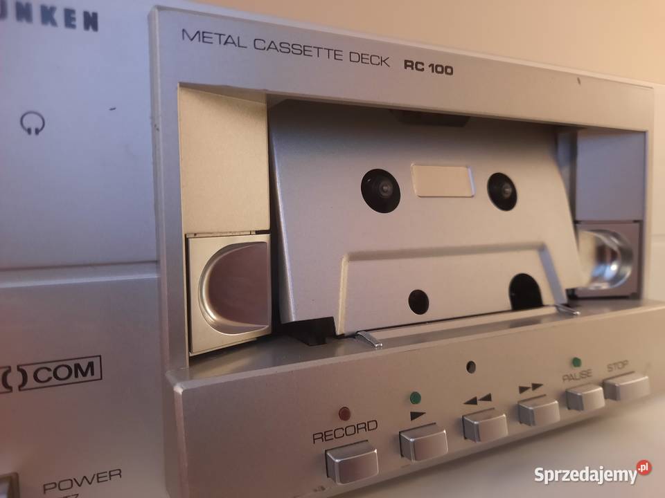 Telefunken RC 100cassette deckUSZKODZONY czytaj śląskie sprzedam