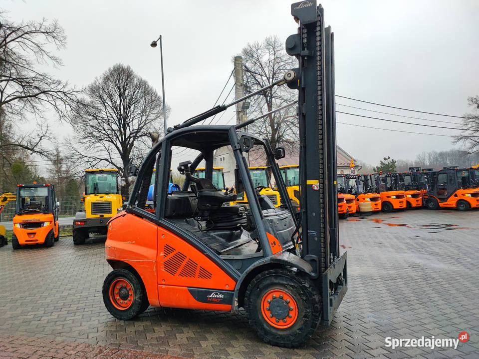 Wózek widłowy Linde H50T02 5 ton duplex 5 m 2015 Wózki widłowe sprzedam