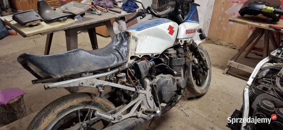 Suzuki GSX 550 1985 i pozostałości CBR 1000 i 258800km Bychawka Druga