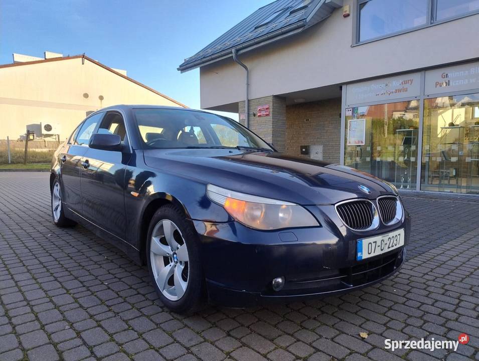 BMW 525I BENZYNA GAZ SEKWECJA SUPER OKAZJA Myślenice sprzedam