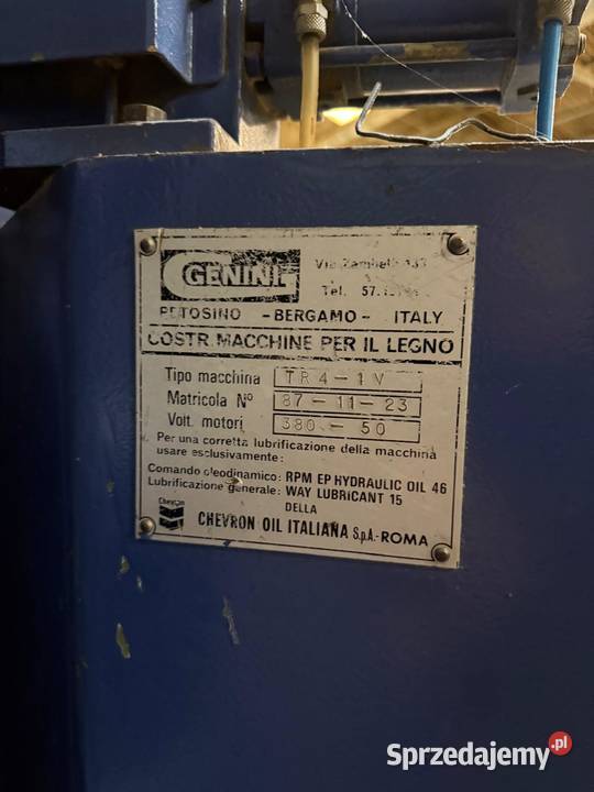 Wiertarki do elementów toczonych Genini TR4 Juszczyn