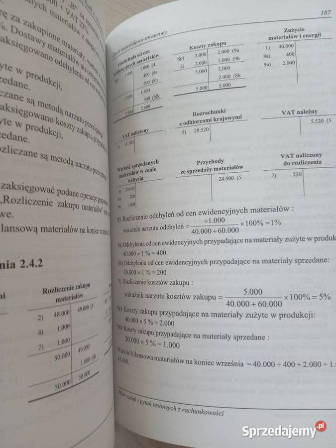 Zbiór zadań i pytań tekstowych z rachunkowości Gdańsk