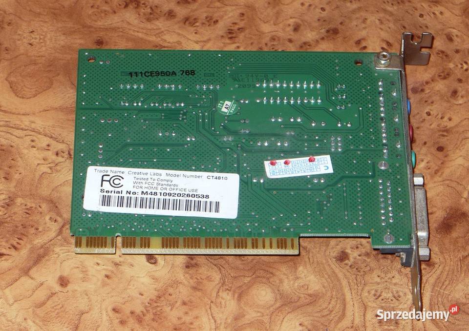 Karta dźwiękowa Creative Labs CT4810 PCI Lublin