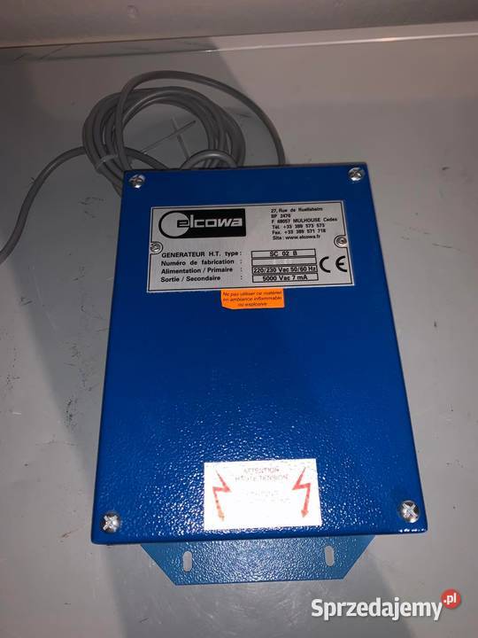 SC02B ELCOWA GENERATOR HIGH VOLTAGE 220330VAC sprzedam