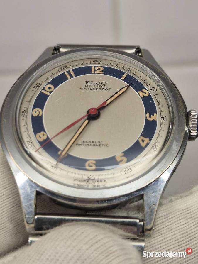 Rzadki unikalny zegarek Eljo de Luxe SWISS Chorzów sprzedam