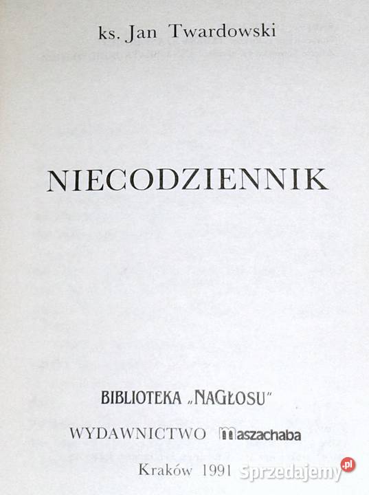 Niecodziennik Jan Twardowski lubelskie