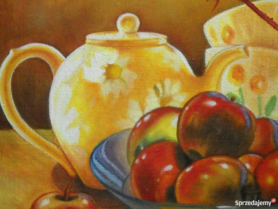 Obraz olejnyJabłka40x355 Kraków