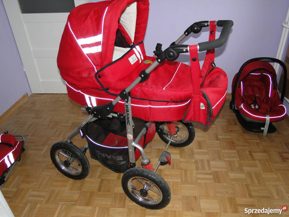Wózek dziecięcy firmy Implast DRIVER 4XL komplet Warszawa sprzedam