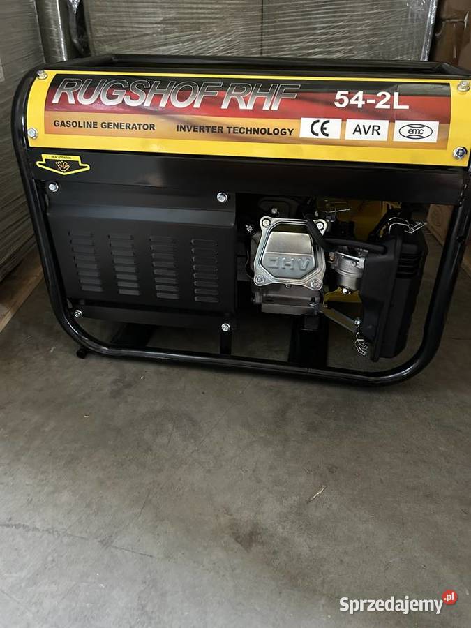Agregat prądotwórczy generator RUGSHOF RHF 542L Agregaty prądotwórcze śląskie Żywiec