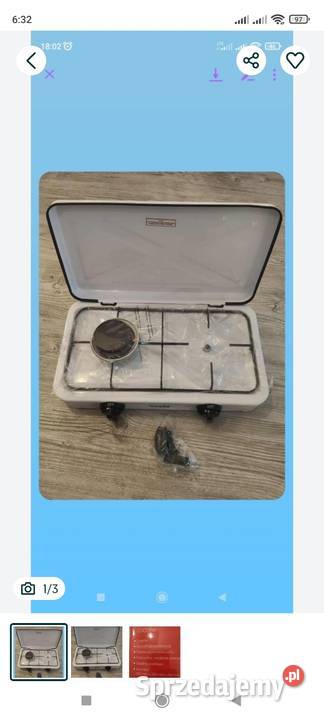 Kuchenka gazowa nowa dwupalnikowa Częstochowa