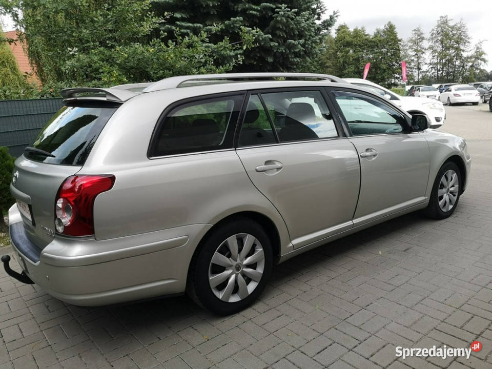 Toyota Avensis 20 D4D 126 Klimatr Isofix Temp czujnik parkowania Strzegom