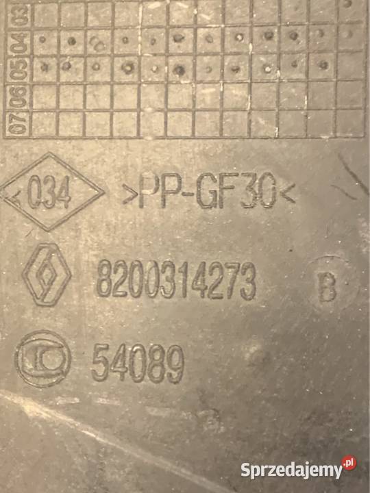 Podstawa akumulatora 8200314273 Renault Clio III Szczecin