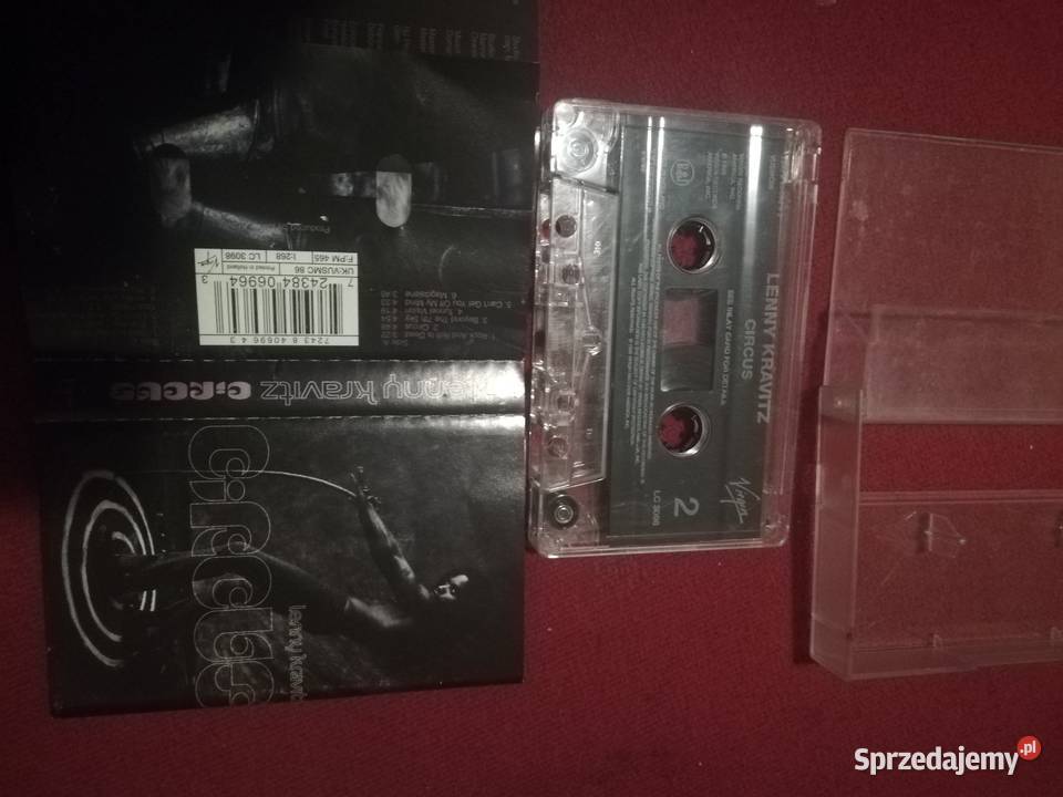 Kaseta magnetofonowa muzyka Lenny Kravic rock