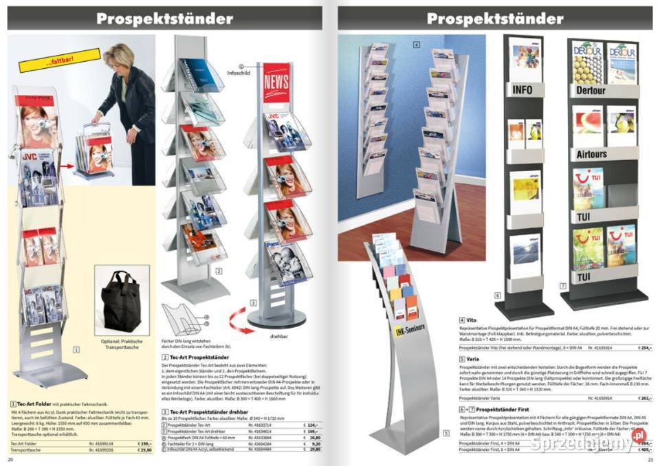 STOJAK NA gazetki śląskie Kalety
