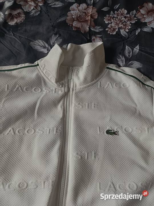 Komplet dresowy Lacoste Tracksuit biały rozmiar Lacoste podlaskie