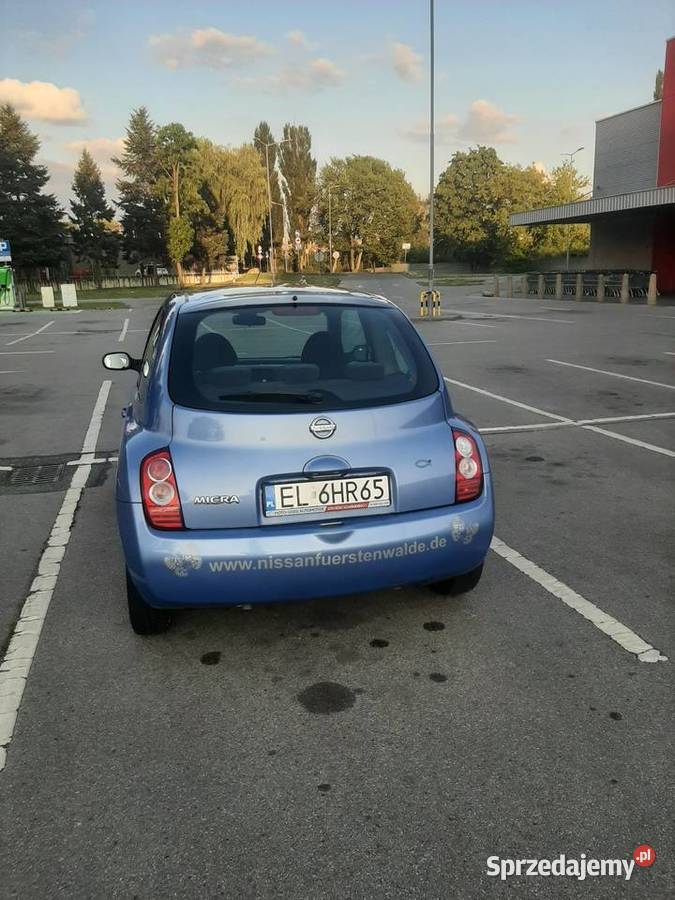 Nissan micra nieuszkodzony Micra Łódź