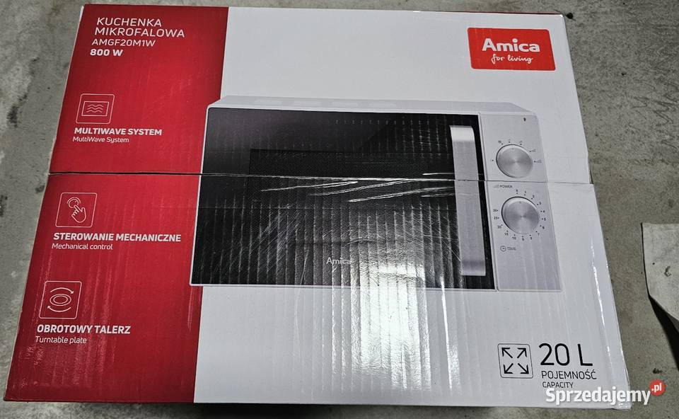 Sprzedam Nową nieużywaną mikrofale Amica