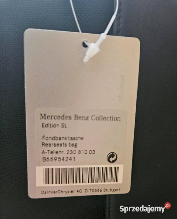 Oryginalna Torba Skórzana Mercedes SL R230 AMG