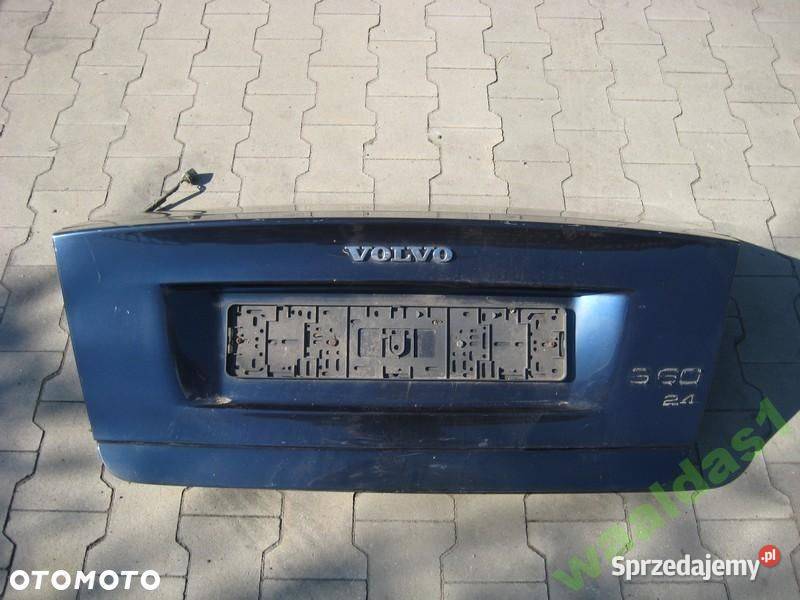 VOLVO S60 0005R KLAPA BAGAŻNIKA TYŁ osobowe Rakoniewice