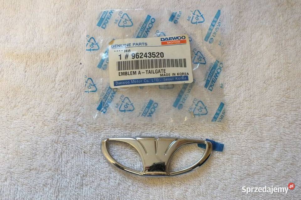 Emblemat Logo Znaczek daewoo lanos HATCHBACK Pozostałe Szczecin sprzedam