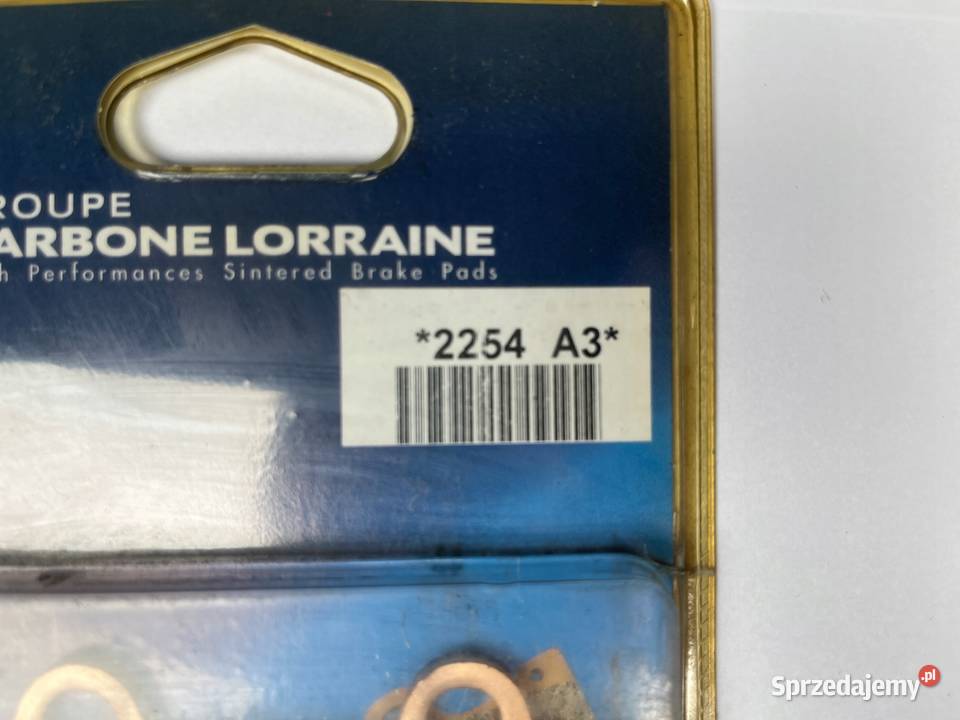 CARBONE LORRAINE Klocki hamulcowe zam EBC FA190 Łobżenica
