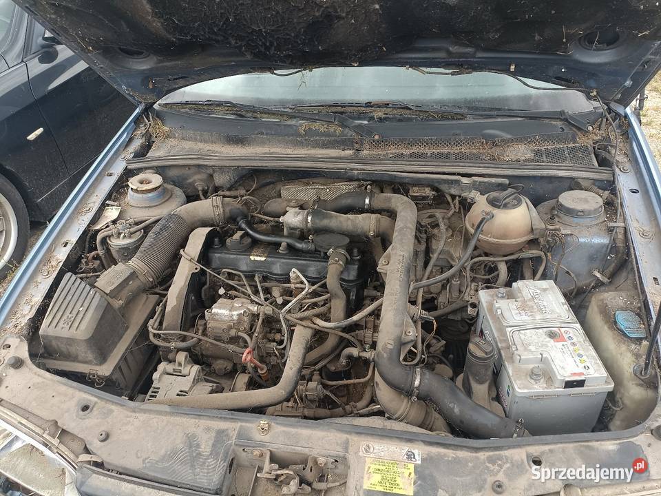 Silnik kompletny VW 19tdi 110Zwykła pompa Rok produkcji 1996 Zgierz sprzedam