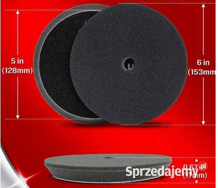 Pady polerskie 150 mm127mm 3 sztuki twarda Polerki samochodowe Inczew