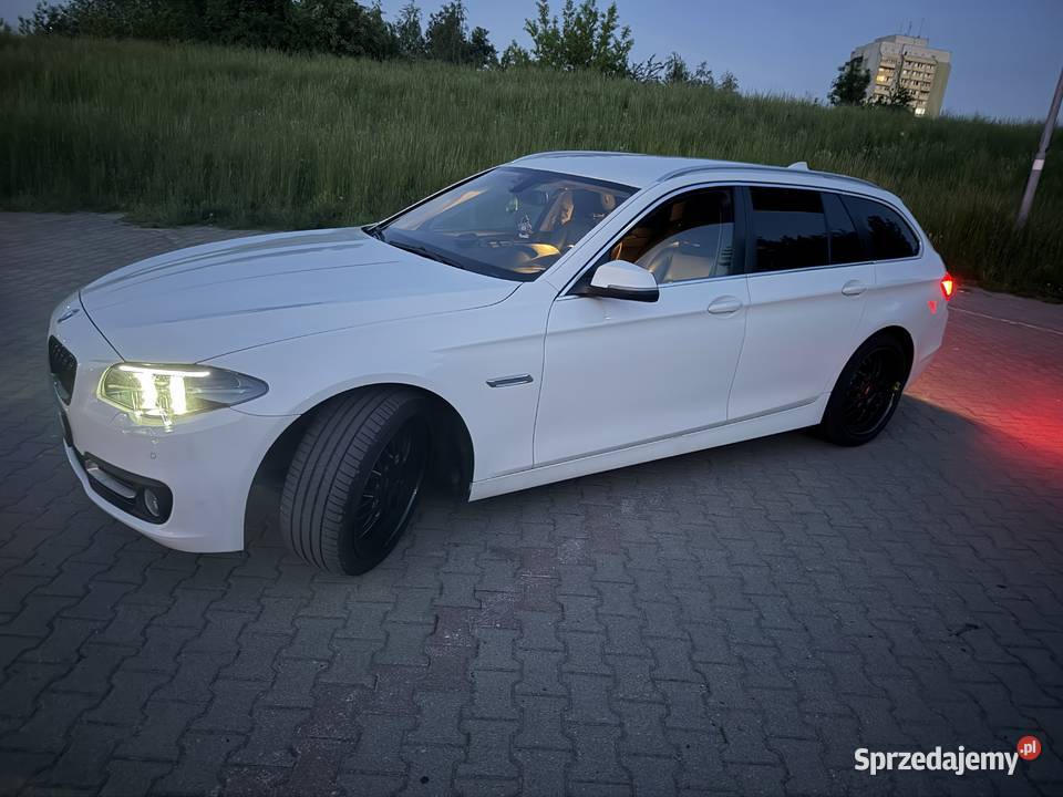 BMW Seria 5 520d 2013r disel białe Tychy