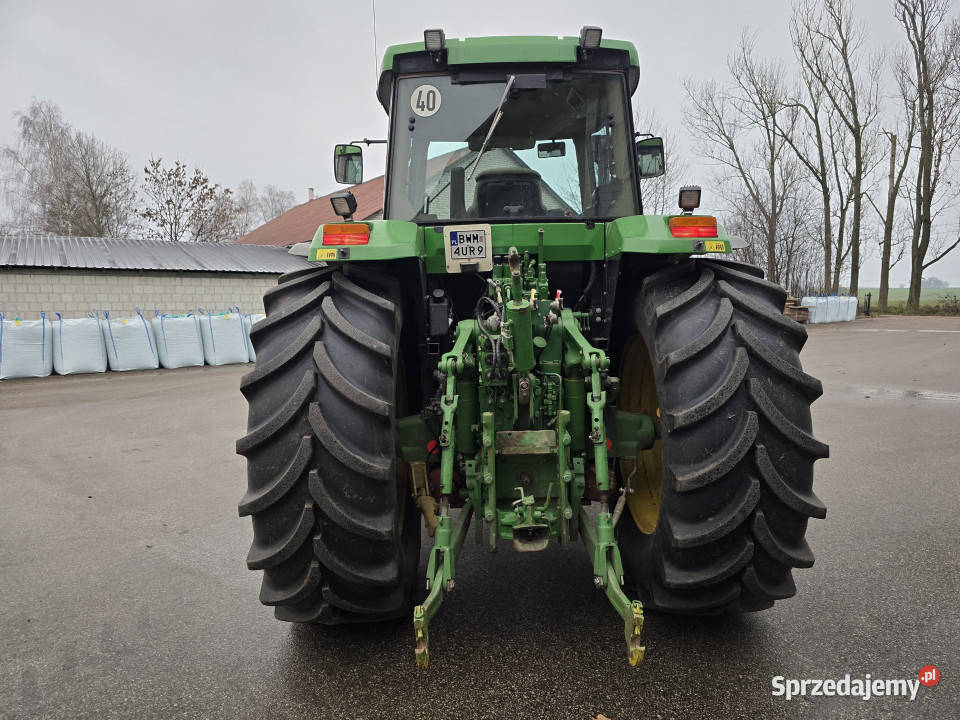 Ciągnik JOHN DEERE 7600 4x4 TUZ Pneumatyka podlaskie Sędziwuje