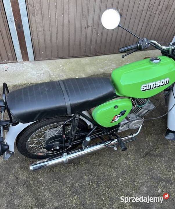 Simaon s51 zielony 100 ddr benzyna Motoryzacja Rakszawa
