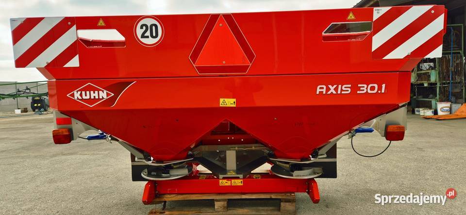 Rozsiewacz nawozów KUHN AXIS 301 nieuszkodzony Postolice