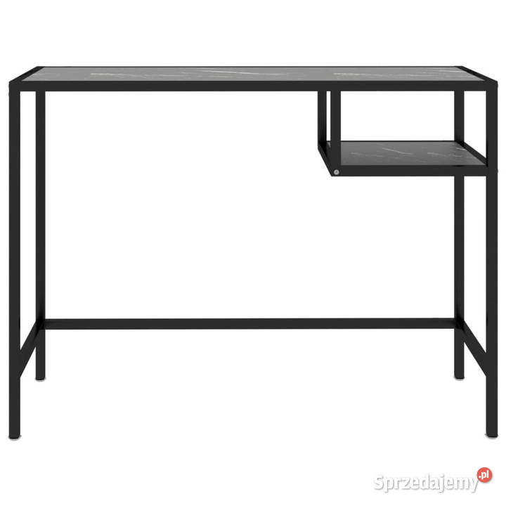Biurko komputerowe czarny marmur 100x36x74 Warszawa sprzedam