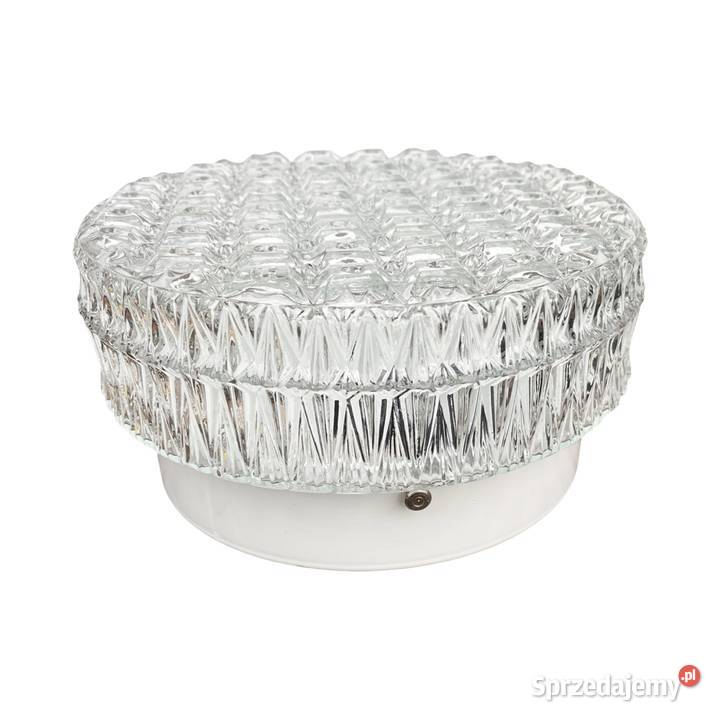 Kryształowy plafonkinkiet Kamenick enov lata 70