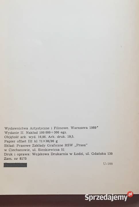 E R Burroughs Tarzan wśród małp WAiF 1989 Koźminek sprzedam