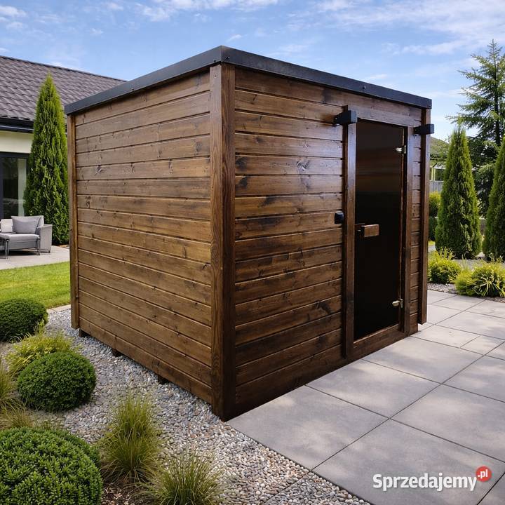 SAUNA OGRODOWA CUBE LUX 220 z Wanna do Sauny Wrocław sprzedam