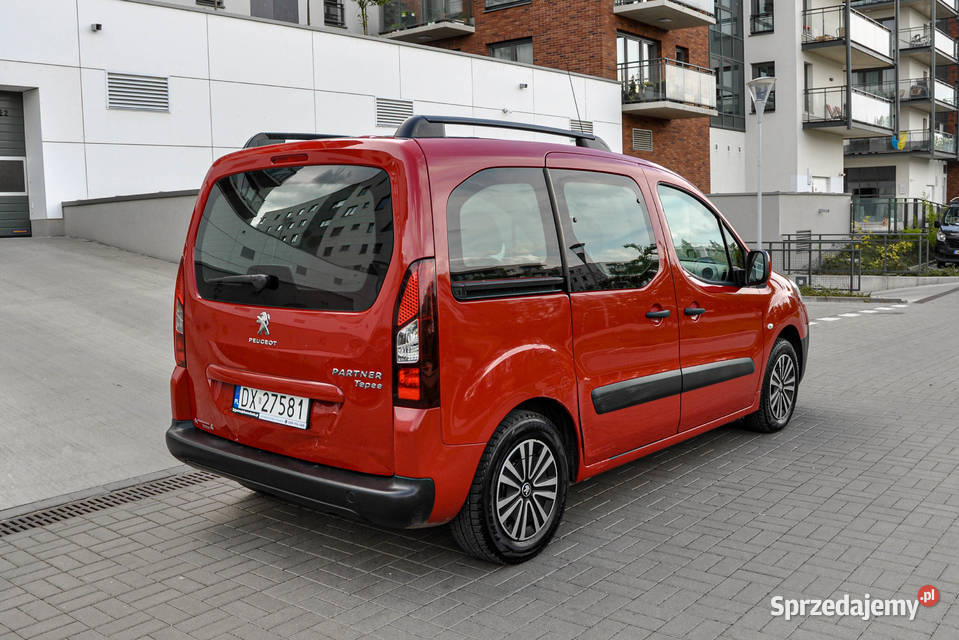 Peugeot Partner 16 LPG Lift 2012 r Bezwypadkowy nieuszkodzony dolnośląskie Wrocław