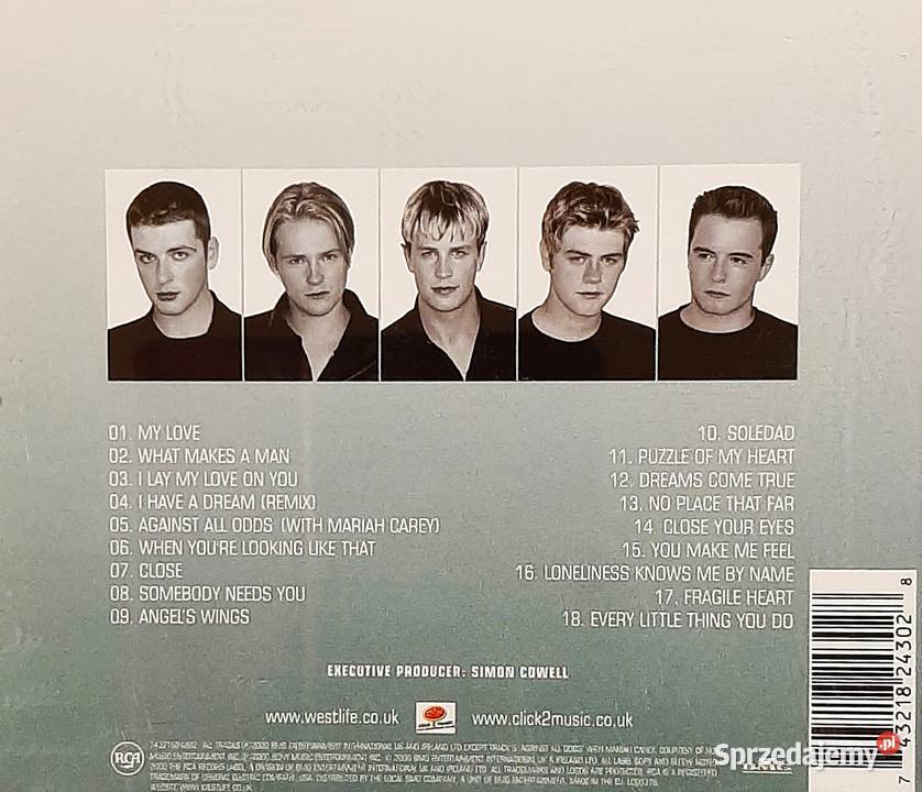 CD Nowa Album CD Zespołu WESTLIFE Album CD Coast Zabrze