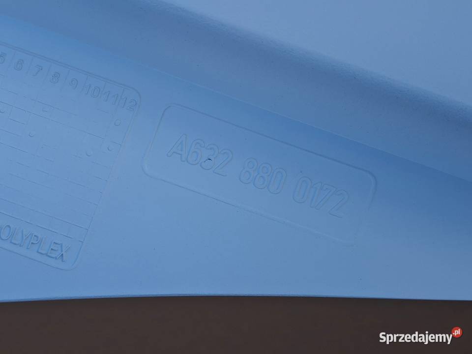 SETRA 415 416 417 GTHD 419 NAROŻNIK ZDERZAKA Bieleń