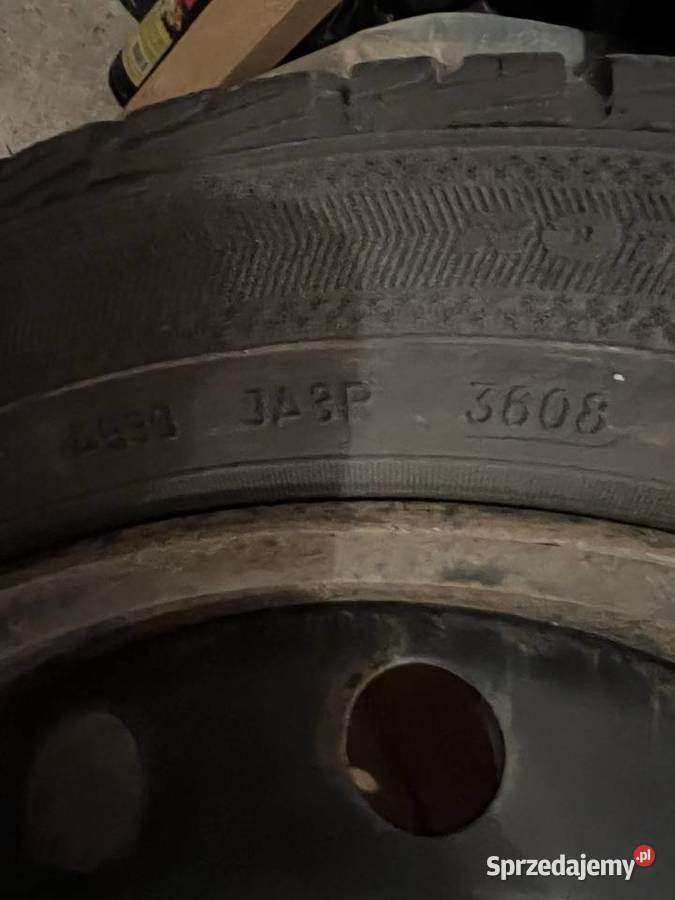 2 felgi stalowe z oponami Fiat Lancia 1956515 15 lubelskie Chełm